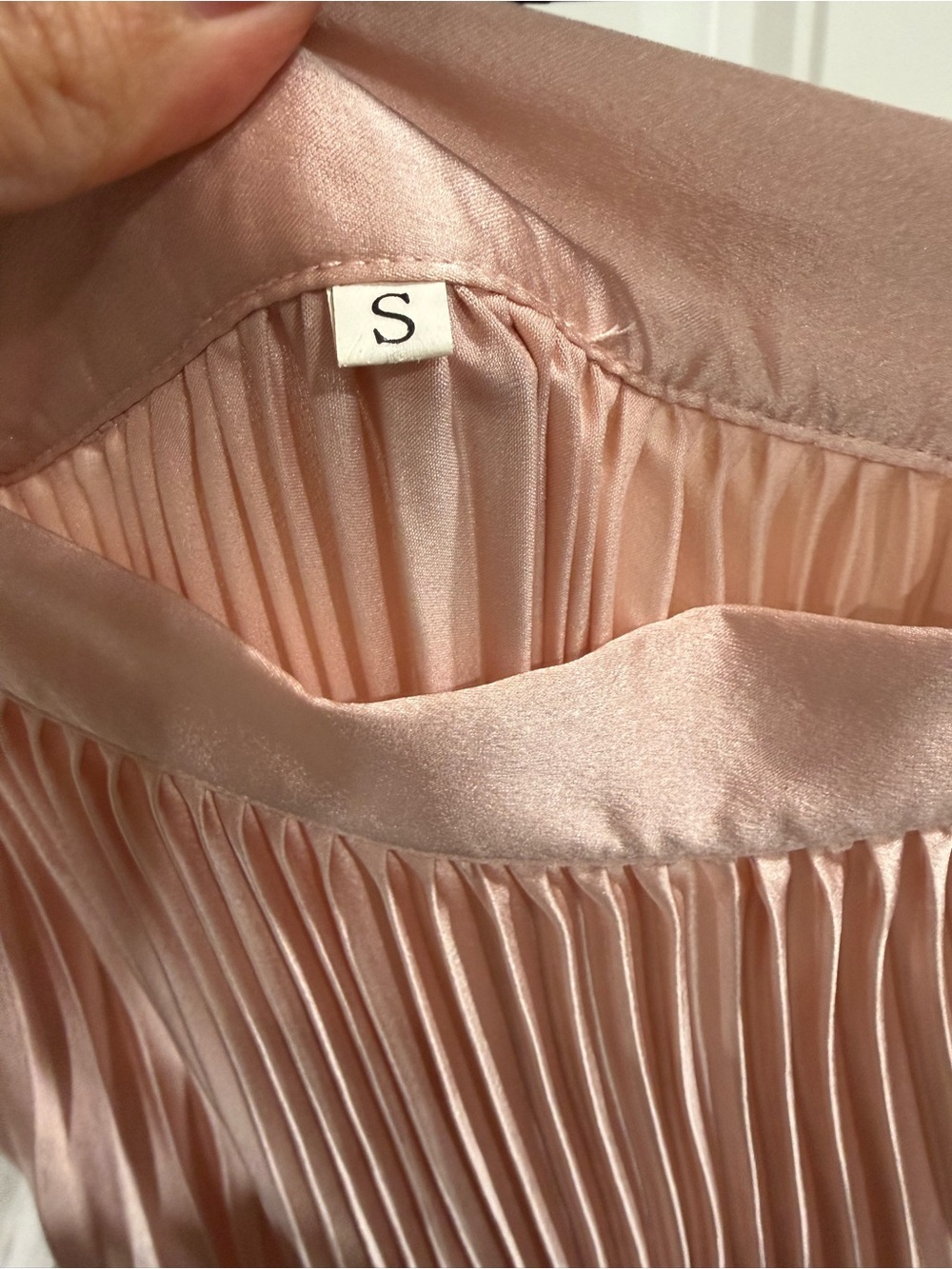 pink maxi skirt - Picture 2 of 2